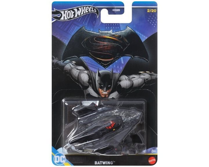 Mattel Αυτοκινητάκια Hot Wheels Batman Batwing