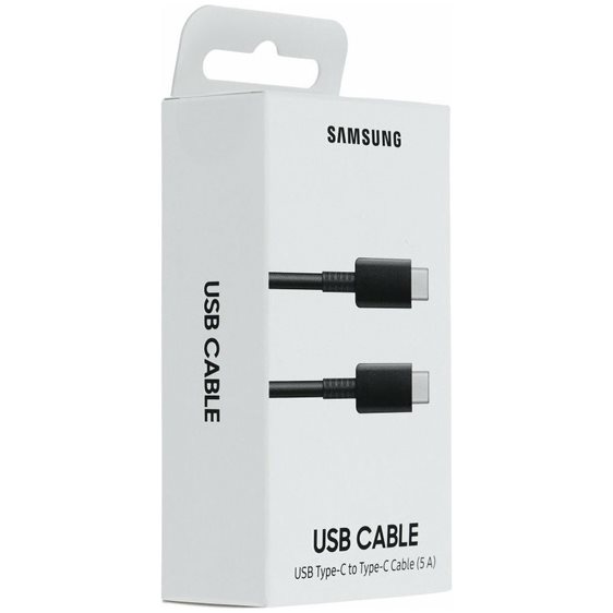 SAMSUNG TYPE-C DATACABLE 45W BLACK RETAIL PACK