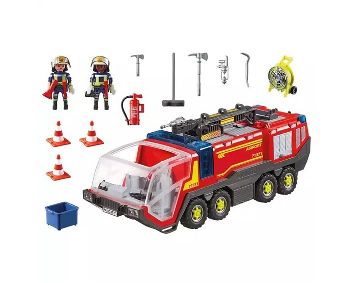 Playmobil Πυροσβεστικό όχημα με φώτα, ήχο και πυροσβεστικό κανόνι 71371