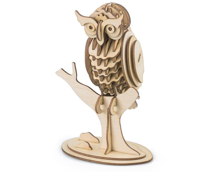Robotime DIY 3D Puzzle Owl 42pcs