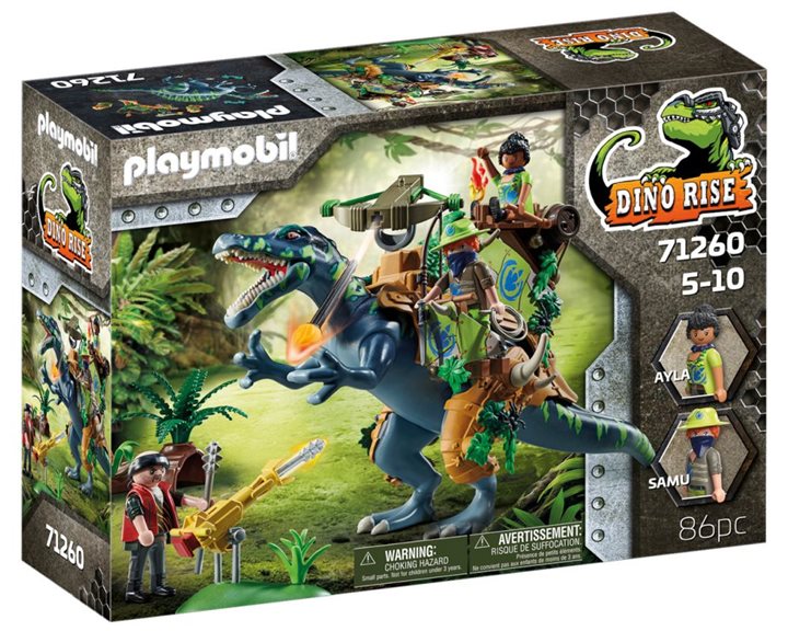 Playmobil Σπινόσαυρος και εξερευνητές 71260
