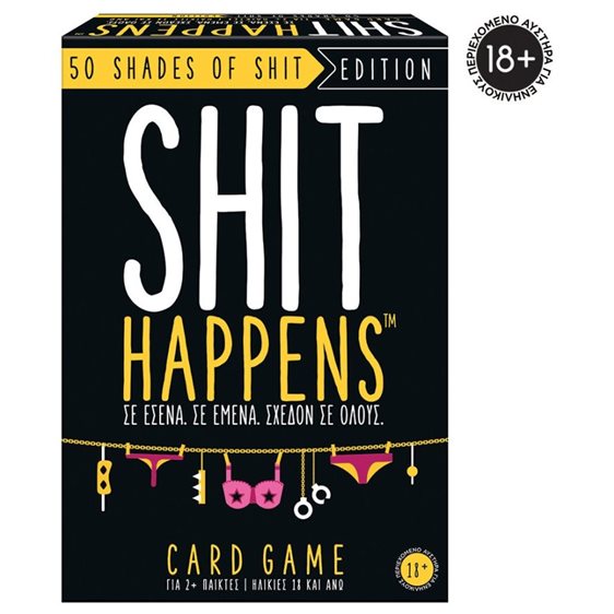 As company Επιτραπέζιο Παιχνίδι Shit Happens Shades Shit Για Ηλικίες 18+ Χρονών Και 2+ Παίκτες 1040-24201