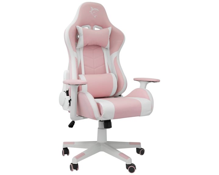 WHITE SHARK GAMNING CHAIR ROXY PINK