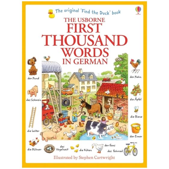Usborne : First Thousand Words In German Pb