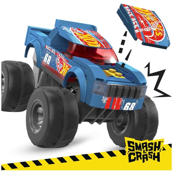 Mattel Mega Blocks Hot Wheels Monster Trucks Race Ace