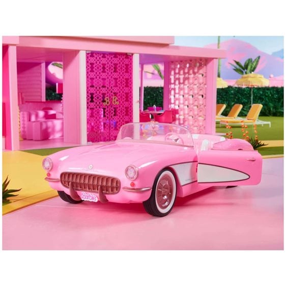 Mattel Συλλεκτικό Αυτοκίνητο Από την Ταινία Barbie, Ροζ Κάμπριο Corvette