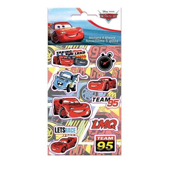 Αυτοκόλλητα Cars  8x12 5 φύλλα 563891