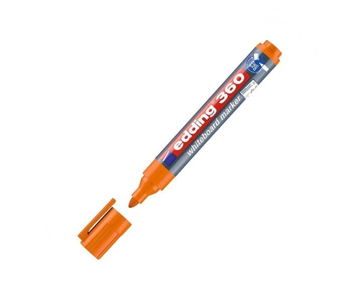 Μαρκαδόρος Edding 360 Ασπροπίνακα 1.5-3mm Πορτοκαλί