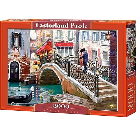 Παζλ Castorland 2000τμχ. Venice Bridge 92x68cm C-200559-2