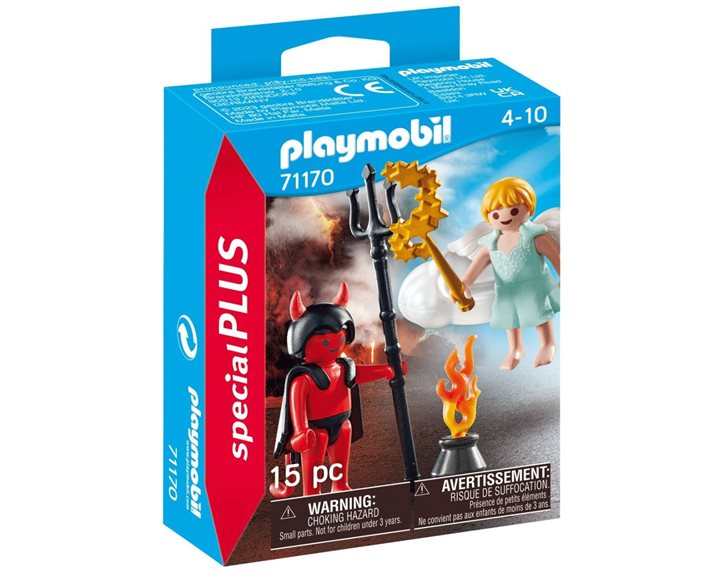 Playmobil Special Plus Αγγελάκι Και Διαβολάκι