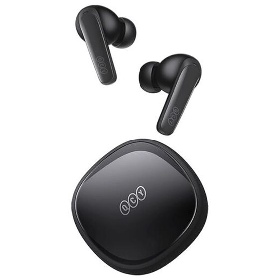 QCY T13X TWS Black - 30 hour battery True Wireless in-ear earbuds - Quick Charge 380mAh Gaming 0,068