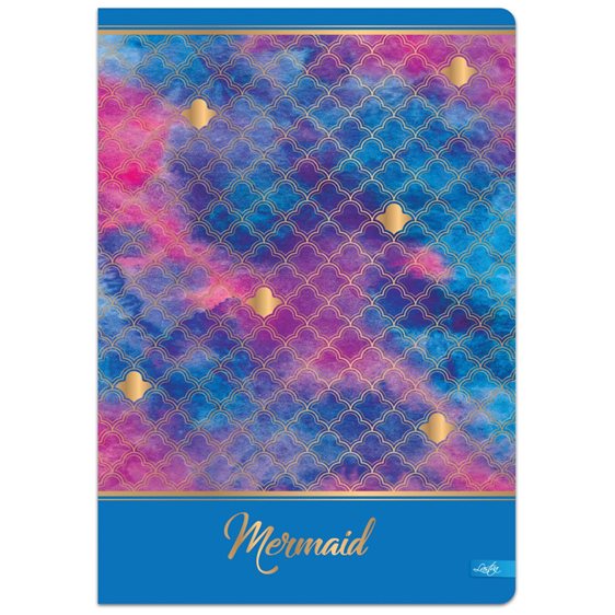 Τετράδιο Καρφίτσα Lastva Α4 52φ. Mermaid Collection 3471