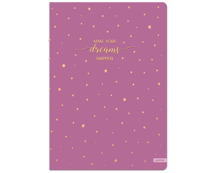 Τετράδιο Καρφίτσα Lastva Α4 52φ. Gold Style Collection 3509
