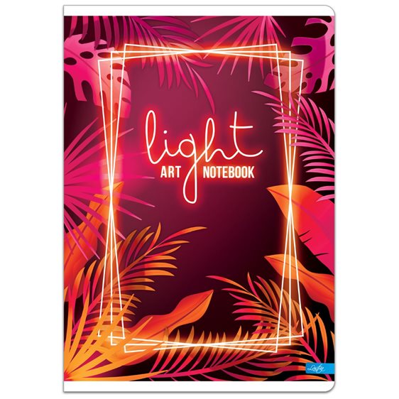 Τετράδιο Καρφίτσα Lastva Α4 52φ. Light Art Collection 3623