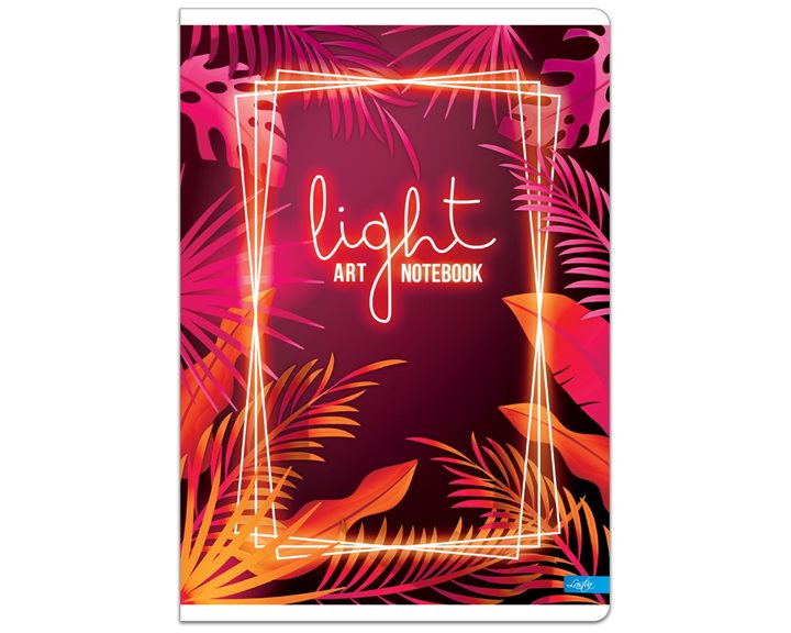 Τετράδιο Καρφίτσα Lastva Α4 52φ. Light Art Collection 3623