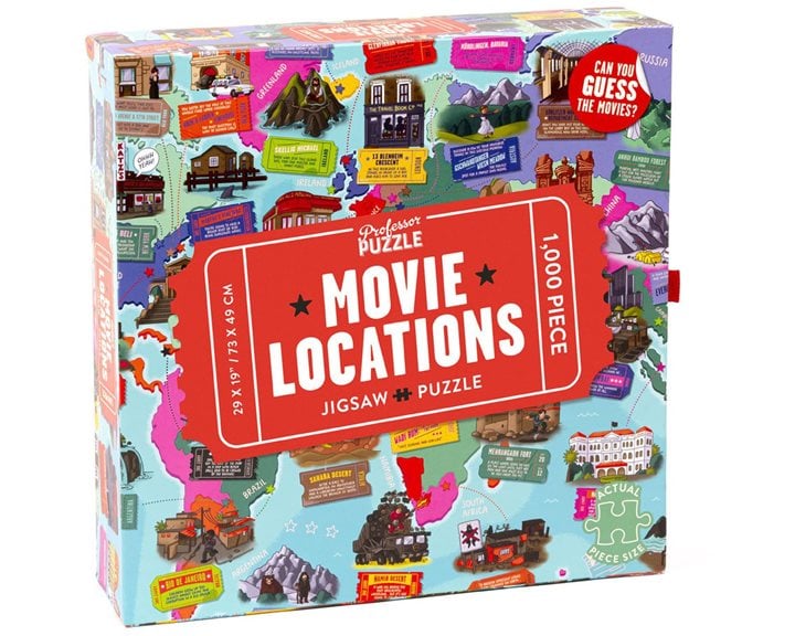 Jigsaw Library: Movie Locations (1000 pcs)