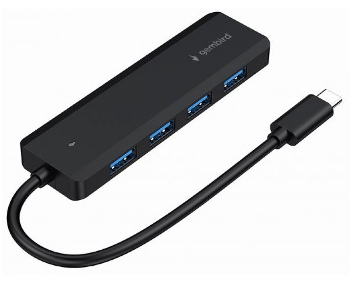 GEMBIRD 4-PORT HUB USB3.1 GEN1 TYPE-C