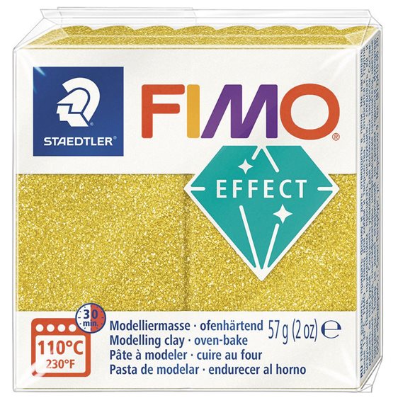 Πηλός staedler FIMO-EFFECT 112 glitter gold