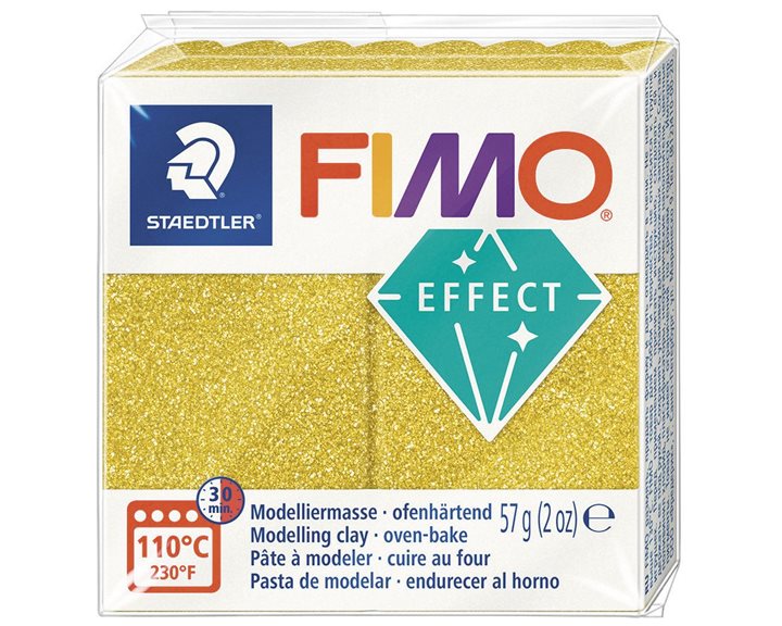 Πηλός staedler FIMO-EFFECT 112 glitter gold