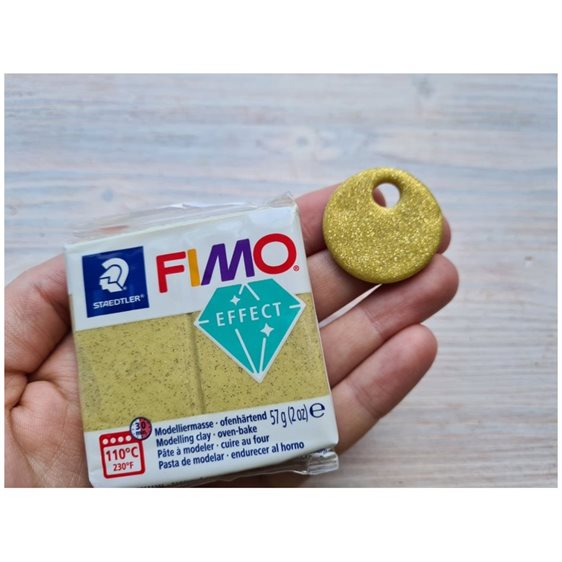 Πηλός staedler FIMO-EFFECT 112 glitter gold