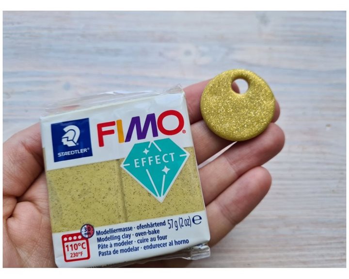 Πηλός staedler FIMO-EFFECT 112 glitter gold