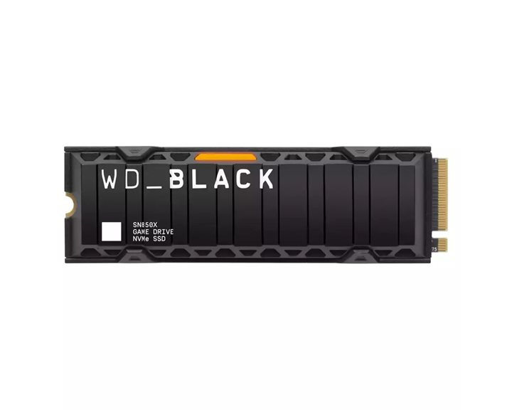 Western Digital Black SN850X With Heatsink SSD 2TB M.2 NVMe PCI Express 4.0 WDS200T2XHE