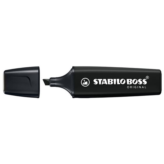 Μαρκαδόρος Stabilo Boss 70/46 Pastel Nature Black