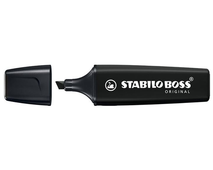 Μαρκαδόρος Stabilo Boss 70/46 Pastel Nature Black