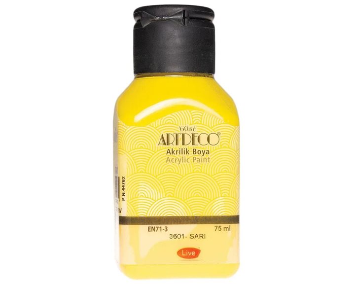 Artdeco 75 ml Ακρυλικό Yellow 3601