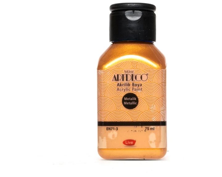 Artdeco 75 ml Ακρυλικό Μεταλλικό Χρώμα Aztec Gold 3711