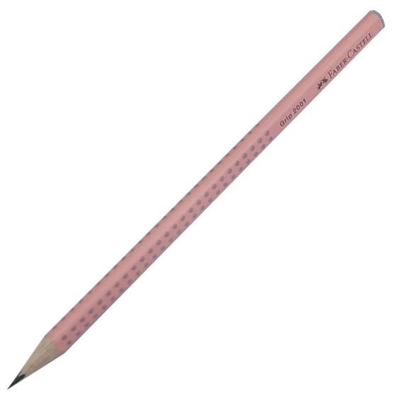 Μολύβι Faber-Castell Τριγωνικό Grip 2001 Σομόν 215677