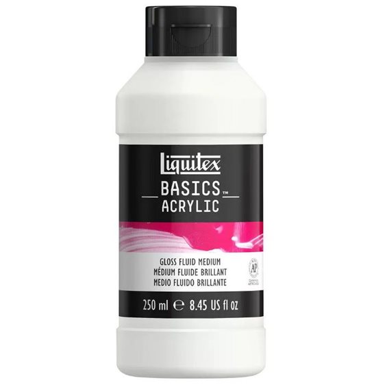 Liquitex Basics 250ml Gloss Fluid Medium Lb041006