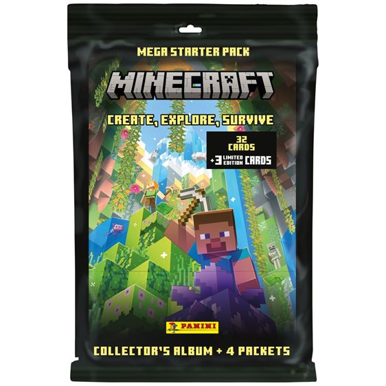 PANINI Album Minecraft Starter Pack