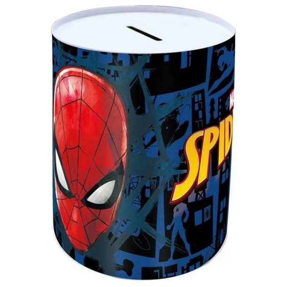 Κουμπαράς  Μεταλλικός 10x15cm Spiderman 000500946