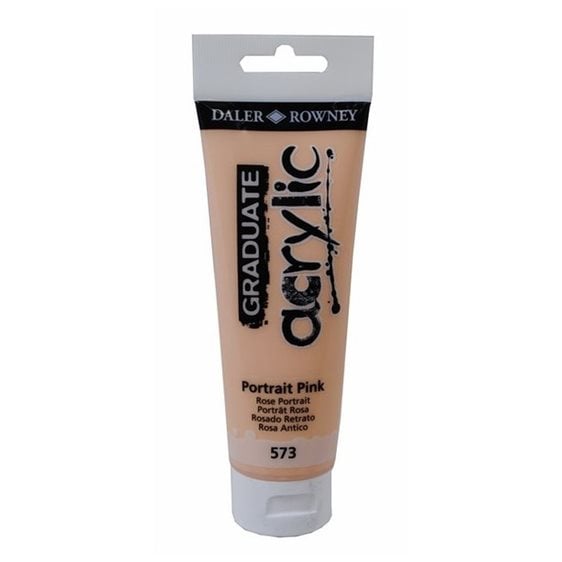 Ακρυλικό Χρώμα Daller Rowney 120ml 573 Peach Pink