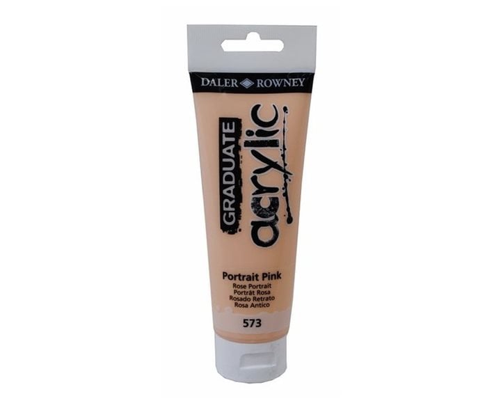 Ακρυλικό Χρώμα Daller Rowney 120ml 573 Peach Pink
