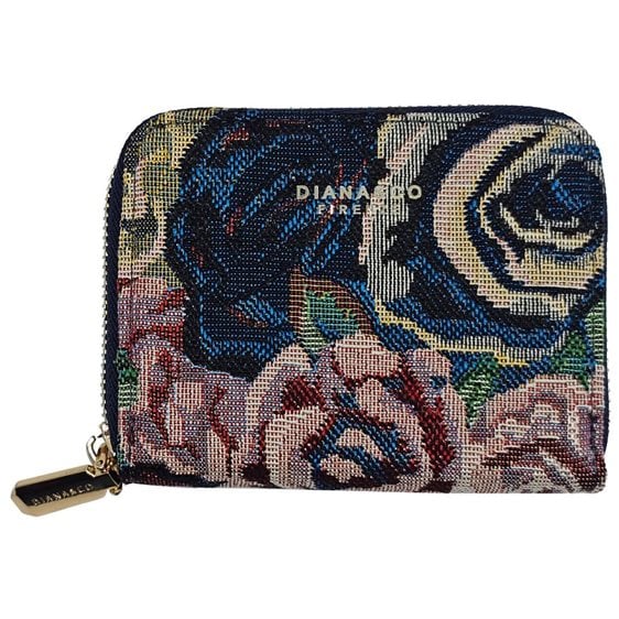 Πορτοφόλι Γυναικείο Floral 3493-9 Blue