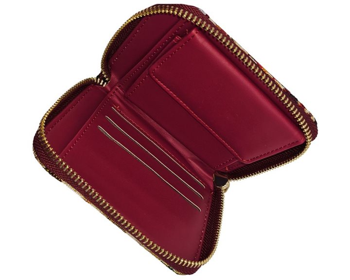 Πορτοφόλι Γυναικείο Floral 3493-9 Red