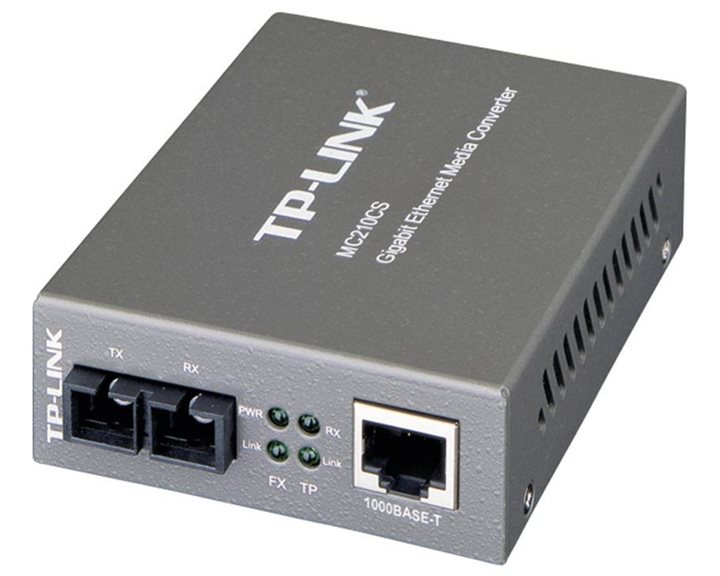 Tp-Link Gigabit Single-Mode Media Converter (Mc210Cs) (Tpmc210Cs)