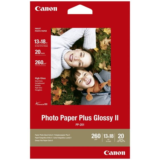 Canon Φωτογραφικό Χαρτί 13Χ18cm Glossy 265g/m 20φ.