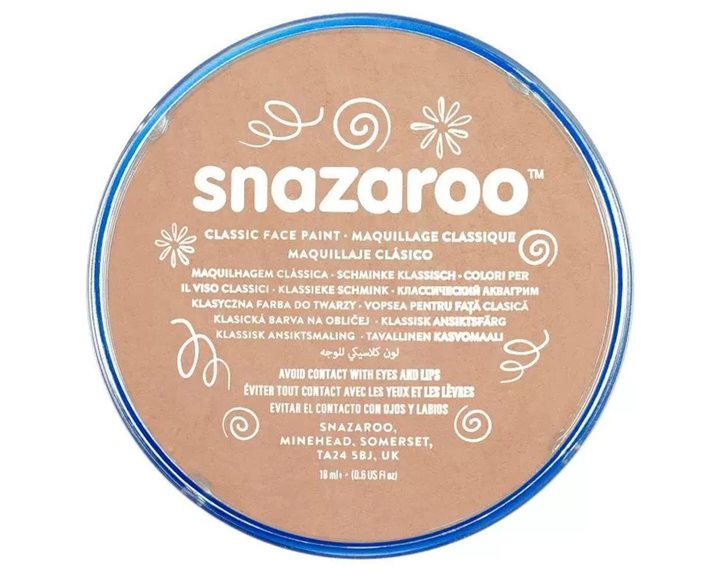 Snazaroo 18ml Κρέμα Face Painting Classic Barely Beige