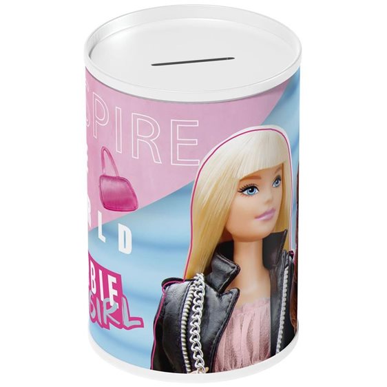 Κουμπαράς Μεταλλικός 10χ15 Barbie 570345