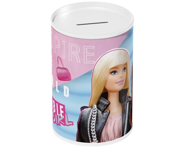 Κουμπαράς Μεταλλικός 10χ15 Barbie 570345