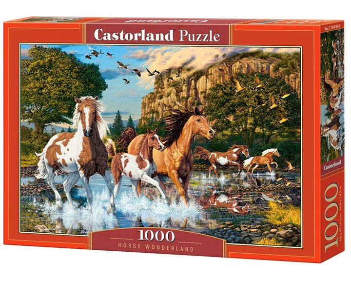 Παζλ Castorland 1000τεμ. HORSE WONDERLAND  68X47 C-104789-2