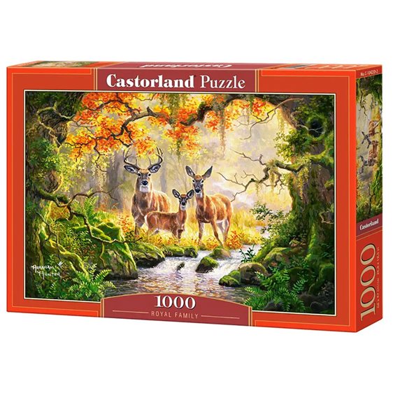 Παζλ Castorland 1000τεμ. ROYAL FAMILY  68X47 C-104253-2