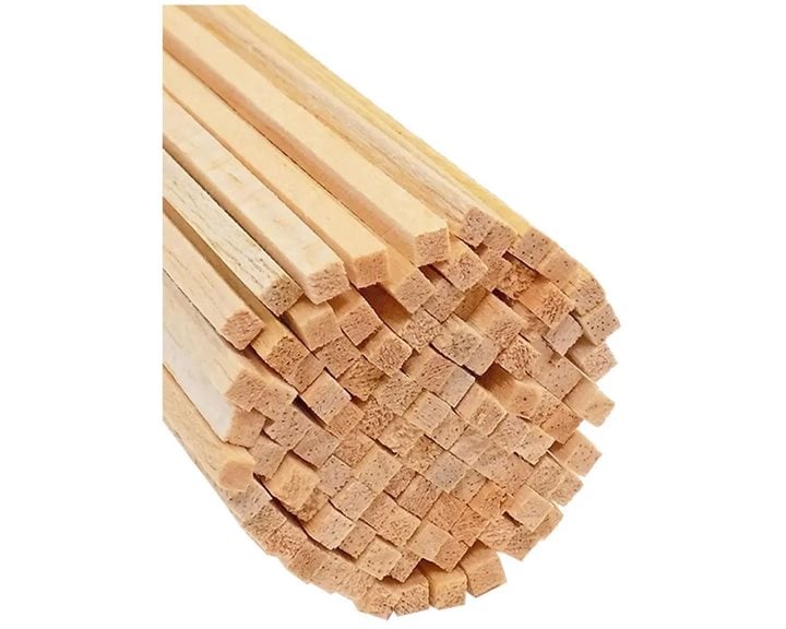 Ράβδος balsa Τετράγωνη 100cm 5x5