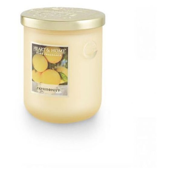 Κερί Αρωματικό Heart & Home Γρειπφρουτ 110g