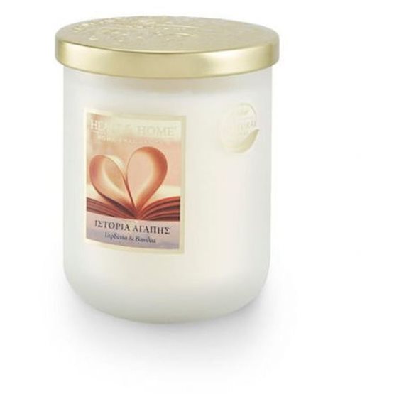 Κερί Αρωματικό Heart & Home Ιστορία Αγάπης 320g