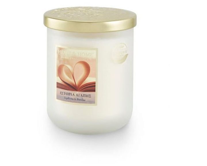 Κερί Αρωματικό Heart & Home Ιστορία Αγάπης 320g