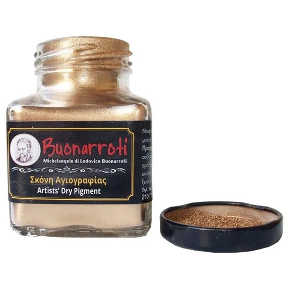 Σκόνη Αγιογραφίας 50 Gr Pale Gold